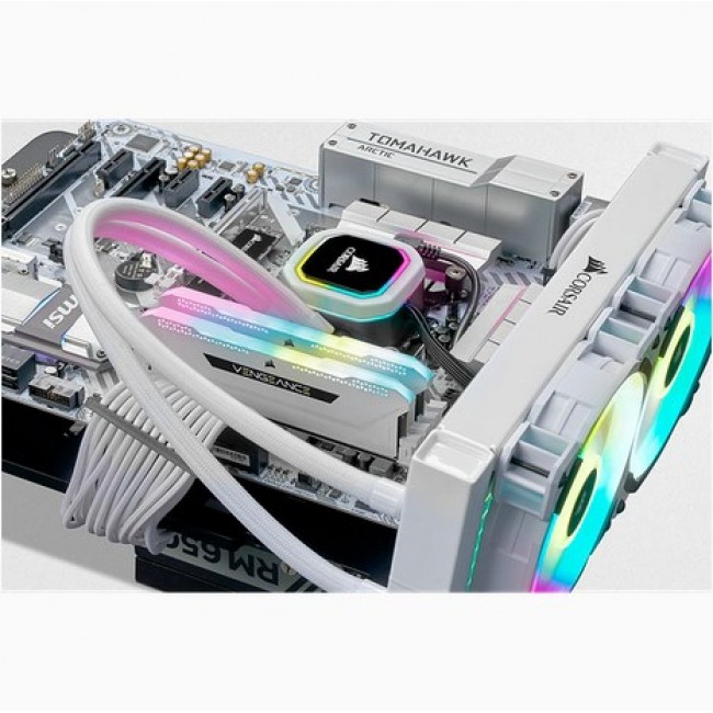 Corsair Vengeance RGB Pro CMH64GX4M4E3200C16W memory module 64 GB 4 x 16 GB DDR4 288-pin DIMM Corsair Vengeance RGB Pro CMH64GX4M4E3200C16W memory module 64 GB 4 x 16 GB DDR4 288-pin DIMM