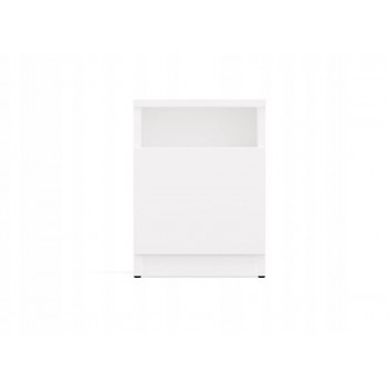GALAX 30/1D WHITE BEDSIDE TABLE