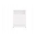 GALAX 30/1D WHITE BEDSIDE TABLE
