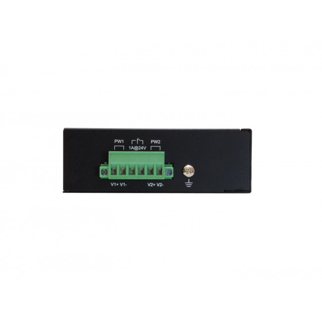 LevelOne 5-Port Fast Ethernet Industrial Switch, -40 C to 75 C
