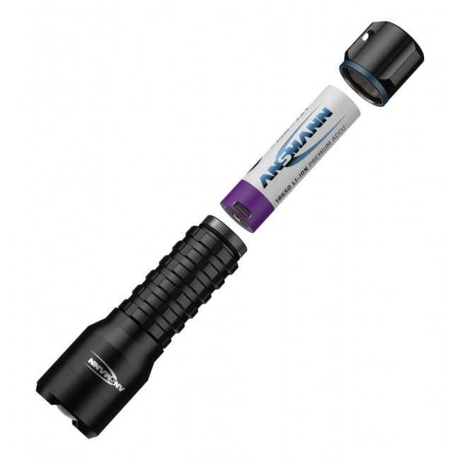 Ansmann TS1000RF Black Hand flashlight LED