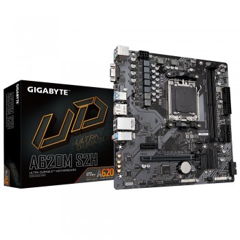 Motherboard Gigabyte A620M S2H (A620, AM5, mATX, DDR5)