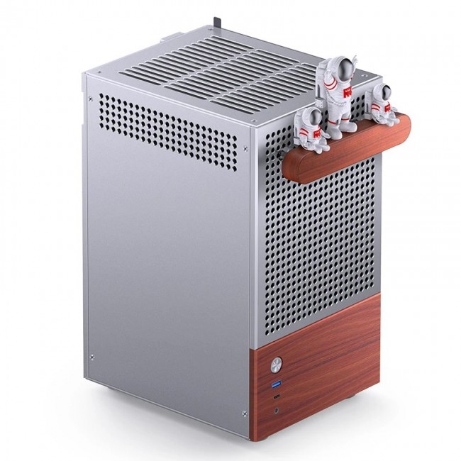 Jonsbo T6 PC Case, Mini-Tower, Mini-ITX, Glass, Wo
