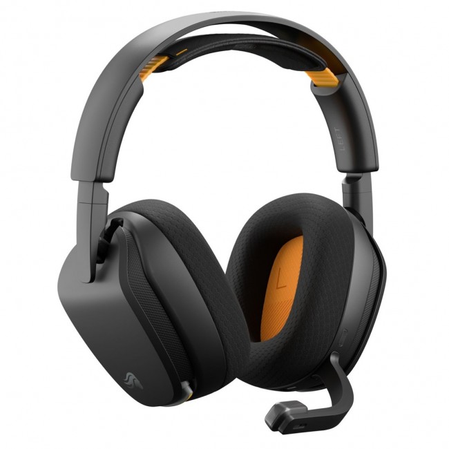 Glorious Gaming GHS Wireless InfinitePlay Headset Head-band Bluetooth Charging stand Black
