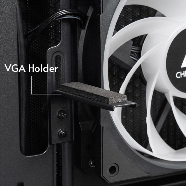 Chieftec GT-01B-OP computer case Midi Tower Black
