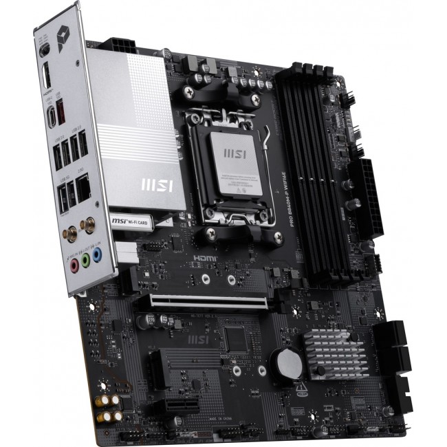 MSI PRO B840M-P WIFI6E motherboard AMD B840 Socket AM5 micro ATX MSI PRO B840M-P WIFI6E motherboard AMD B840 Socket AM5 micro ATX