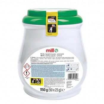 Mill Professional all-purpose laundry capsules 50 double-chambered capsules