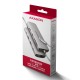 AXAGON HMC-8HLSA USB-C 3.2 Gen 1 Multiport Hub, 3x USB-A + 4K/60Hz HDMI + SD/microSD, Gigabit LAN, Audio, PD 100W - Silver