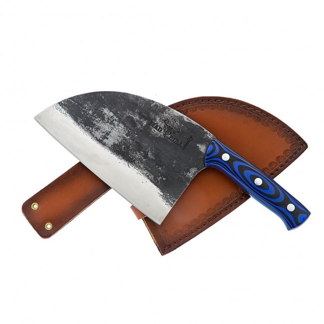 Kitchen knife Serb Samura Mad Bull 18 cm, blue Kitchen knife Serb Samura Mad Bull 18 cm, blue