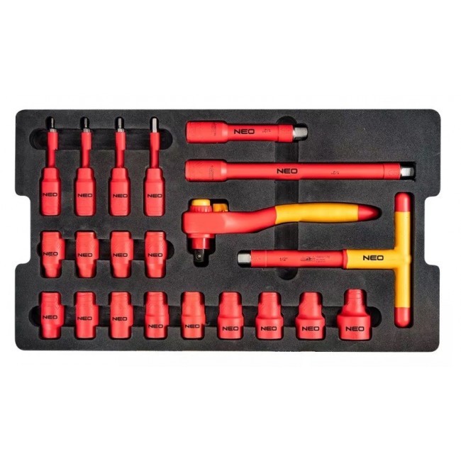 Neo Tools electrician service box 52 pieces in 22