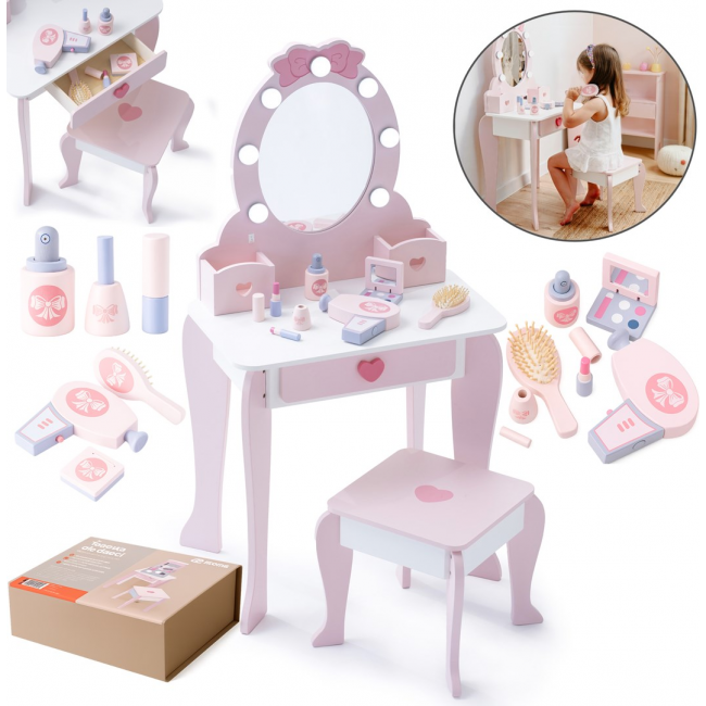 PROMIS Wooden dressing table with lighting PROMIS Wooden dressing table with lighting