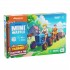 MARIOINEX Mini Waffle Farmer Building Blocks Tractors and a cool meadow, 110 pieces