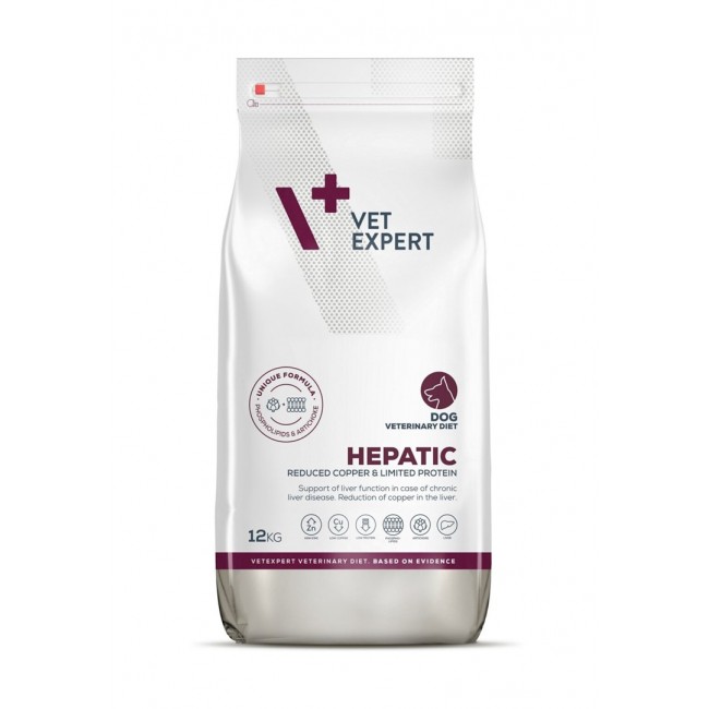 VET EXPERT Veterinary Diet Hepatic Dog - dry dog food - 12kg VET EXPERT Veterinary Diet Hepatic Dog - dry dog food - 12kg
