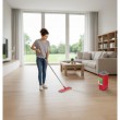 Flat Mop + Bucket + Telescopic Pole + 2 x Microfibre Pad 5.7L Floor Cleaning XXL Set Rotating Head Flat Mop + Bucket + Telescopic Pole + 2 x Microfibre Pad 5.7L Floor Cleaning XXL Set Rotating Head