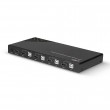 Lindy KVM Switch HDMI 18G, USB 2.0 & Audio, 4 Port Lindy KVM Switch HDMI 18G, USB 2.0 & Audio, 4 Port