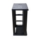 Extralink Rackmount cabinet 18U 600x600 Black wall mounted