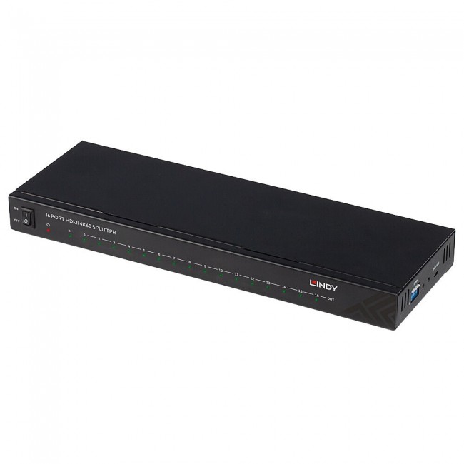 Lindy 16 Port HDMI 4K60 Splitter