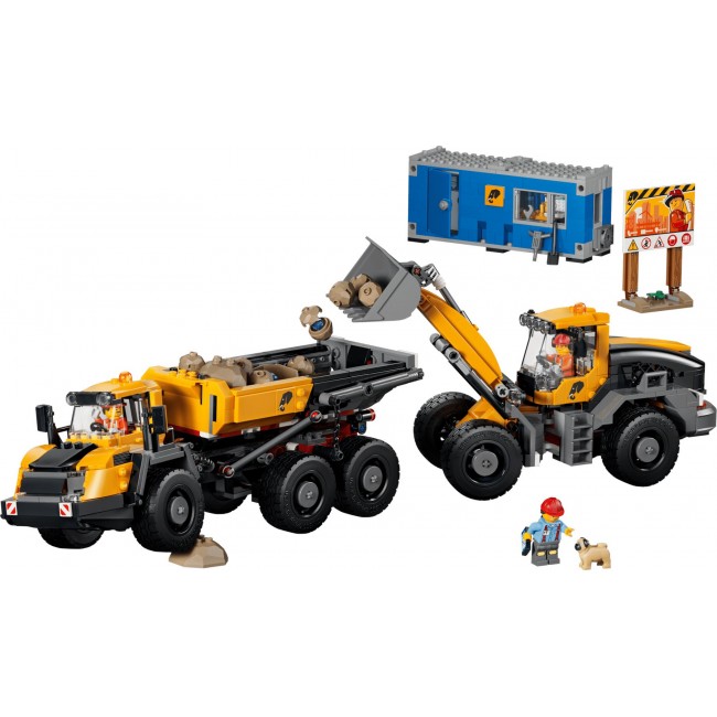 LEGO CITY 60494 Dump Truck and Front End Loader