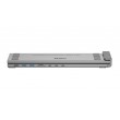 UNITEK D1137AGY01 laptop dock/port replicator Docking USB 3.2 Gen 1 (3.1 Gen 1) Type-C Silver