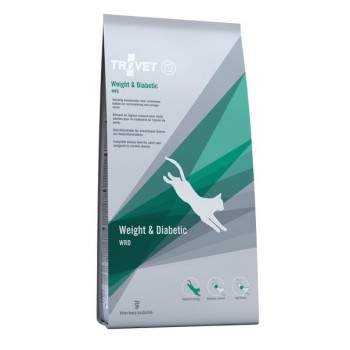 TROVET Weight & Diabetic WRD Chicken - dry cat food - 2,5kg