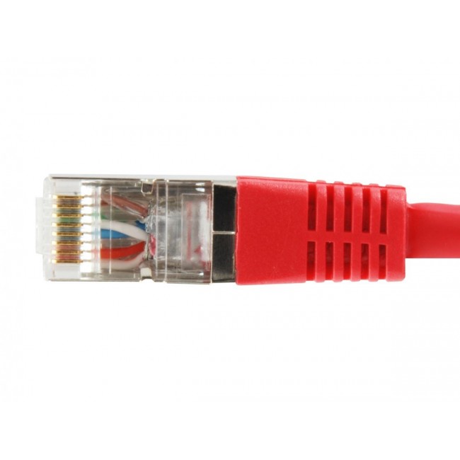 Equip Cat.6A Platinum S/FTP Patch Cable, 20m, Red