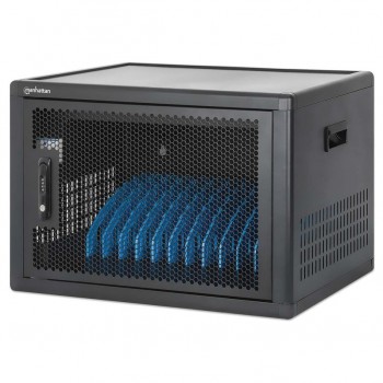 Manhattan Laptop Charging Cabinet Desktop (or trolley) via USB-C 65W 16