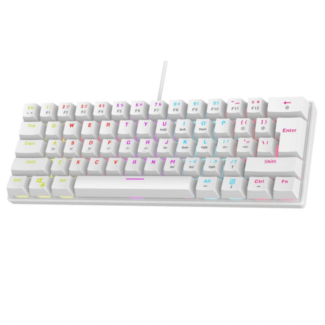 RAMPAGE PLOWER K60 Mechanical Keyboard White RAMPAGE PLOWER K60 Mechanical Keyboard White