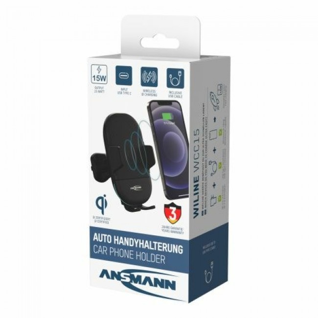 Ansmann 1000-0033 holder Active holder Mobile phone/Smartphone Black Ansmann 1000-0033 holder Active holder Mobile phone/Smartphone Black