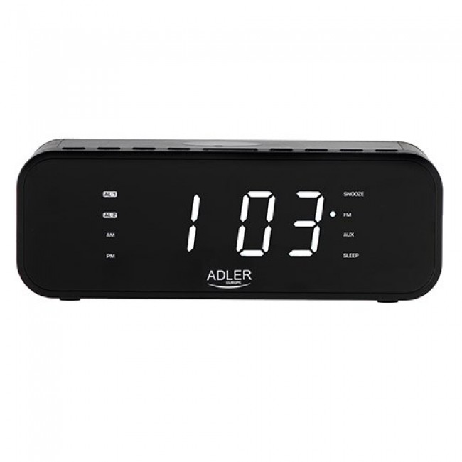 ADLER AD 1192b radio alarm clock black ADLER AD 1192b radio alarm clock black