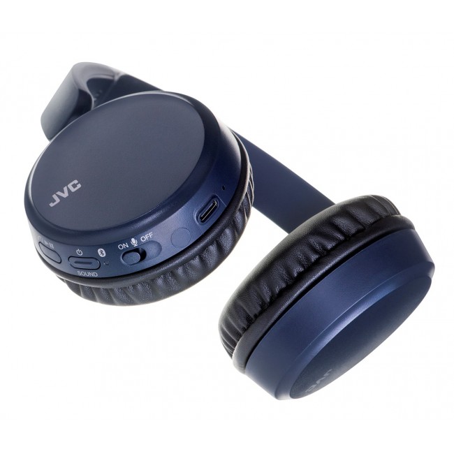 JVC HAS-36WAU BT headphones blue