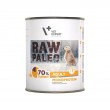 VETEXPERT Raw Paleo Adult Monoprotein Turkey - wet dog food - 800 g