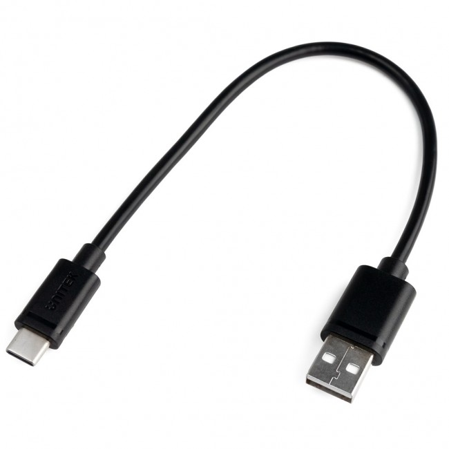 UNITEK USB CABLE USB-A USB-C 25CM, Y-C480BK UNITEK USB CABLE USB-A USB-C 25CM, Y-C480BK