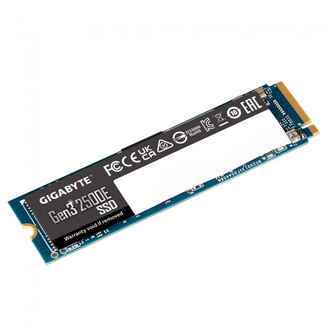 GIGABYTE Gen3 2500E SSD 2TB M.2 PCI Express 3.0 NVMe 3D NAND GIGABYTE Gen3 2500E SSD 2TB M.2 PCI Express 3.0 NVMe 3D NAND
