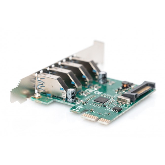 Digitus 4-Port USB 3.0 PCI Express Add-on Card