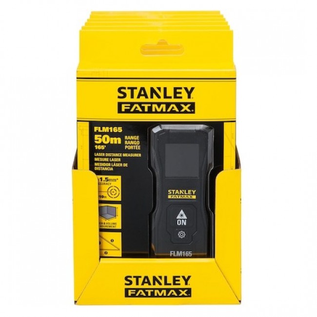 Stanley FATMAX FMHT77165-0 distance meter Laser distance meter Black 50 m Stanley FATMAX FMHT77165-0 distance meter Laser distance meter Black 50 m