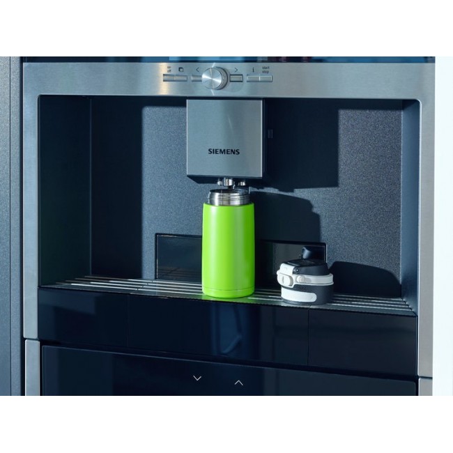 Leifheit 03249 travel mug 350 ml Black, Green Stainless steel