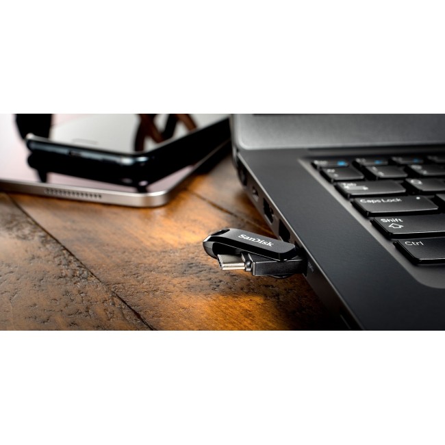SanDisk Ultra Dual Drive Go USB flash drive 512 GB USB Type-A / USB Type-C 3.2 Gen 1 (3.1 Gen 1) Black SanDisk Ultra Dual Drive Go USB flash drive 512 GB USB Type-A / USB Type-C 3.2 Gen 1 (3.1 Gen 1) Black