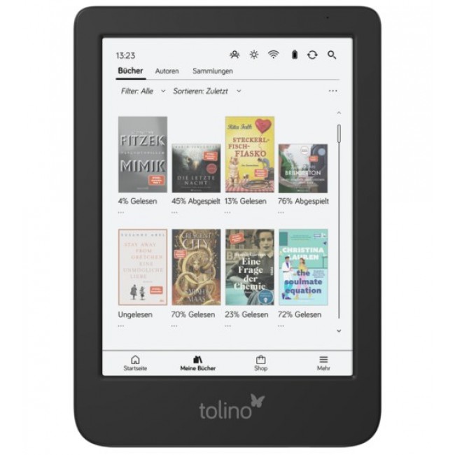 Tolino shine color e-book reader Touchscreen 16 GB Wi-Fi Black Tolino shine color e-book reader Touchscreen 16 GB Wi-Fi Black