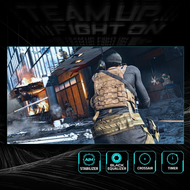 Gigabyte GS27QCA LED 27 2560 x 1440 px Quad HD 180 Hz monitor black