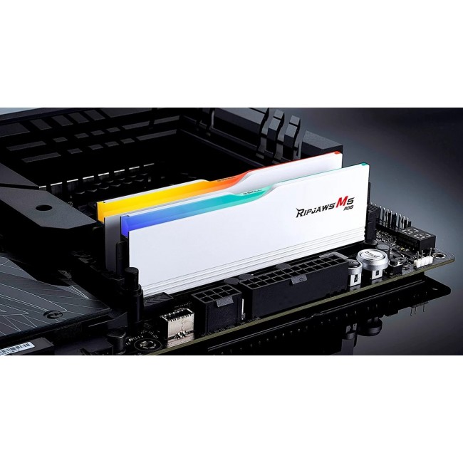 G.Skill Ripjaws M5 RGB F5-6000J2836G16GX2-RM5RW memory module 32 GB 2 x 16 GB DDR5 4800 MT/s G.Skill Ripjaws M5 RGB F5-6000J2836G16GX2-RM5RW memory module 32 GB 2 x 16 GB DDR5 4800 MT/s