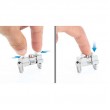 Intellinet 1U Tool-Free Rack Mount Clip (12-Pack), Innovative Solution to Easily Mount 1U Cabinet Accessories in a 10