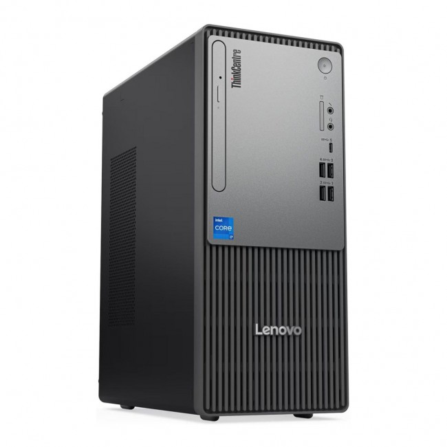 Lenovo ThinkCentre neo 50t Gen 5 Intel Core i7 i7-14700 16 GB DDR5-SDRAM 512 GB SSD Windows 11 Pro Tower PC Black, Grey
