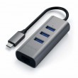 Satechi ST-TC2N1USB31AM laptop dock/port replicator USB 3.2 Gen 1 (3.1 Gen 1) Type-C Grey