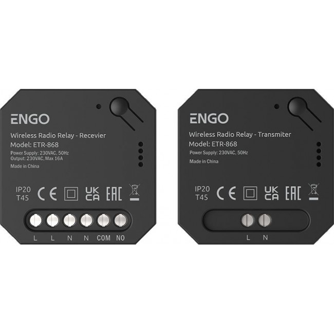 Wireless Relay EngoLink ETR-868, Transmitter+Recei Wireless Relay EngoLink ETR-868, Transmitter+Recei