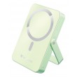 Verbatim Charge 'n' Go Magnetic Wireless Power Bank with stand - 10000 mAh Green