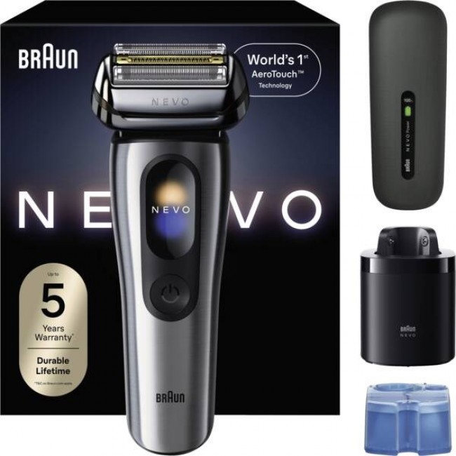 Braun NEVO 17000cc Foil shaver Trimmer Silver
