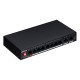 Dahua Technology PoE PFS3010-8ET-96-V2 network switch Unmanaged Gigabit Ethernet (10/100/1000) Power over Ethernet (PoE) Black