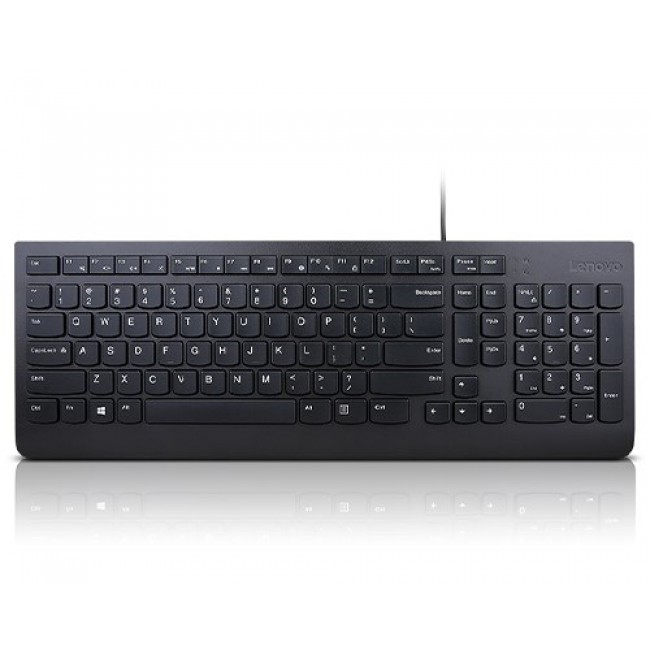 Lenovo Essential keyboard Universal USB QWERTY US English Black