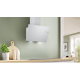 Bosch Serie 6 DWK65DK20 cooker hood Wall-mounted White 430 m3/h A