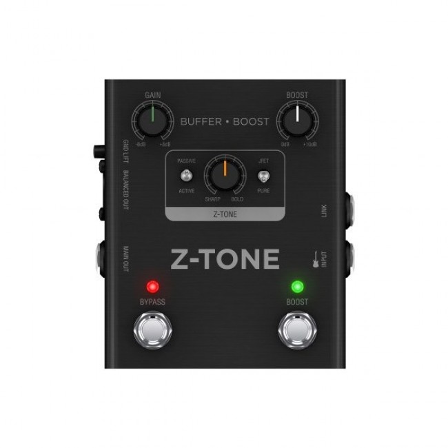 IK Multimedia IK Z-TONE Buffer Boost - preamp and DI-box with Boost effect IK Multimedia IK Z-TONE Buffer Boost - preamp and DI-box with Boost effect